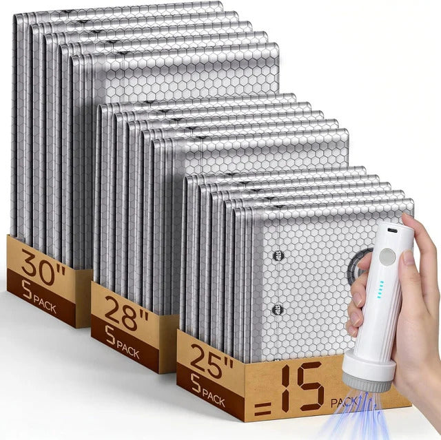 PackVac™ Vacuum Storage Travel Kit