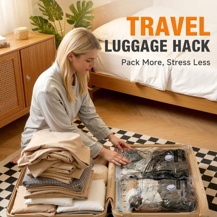 PackVac™ Vacuum Storage Travel Kit